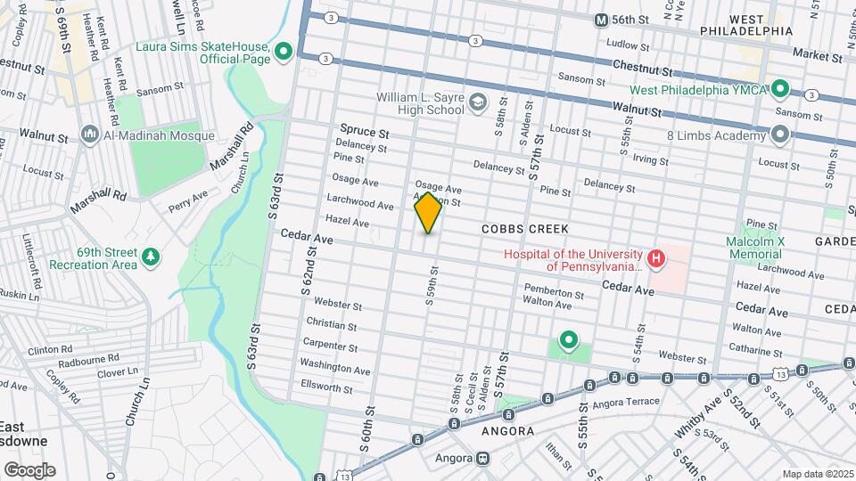 547 S Redfield St Map and Location Details