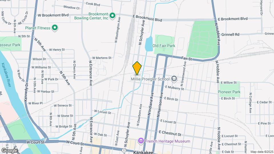 746 N Schuyler Ave Map and Location Details