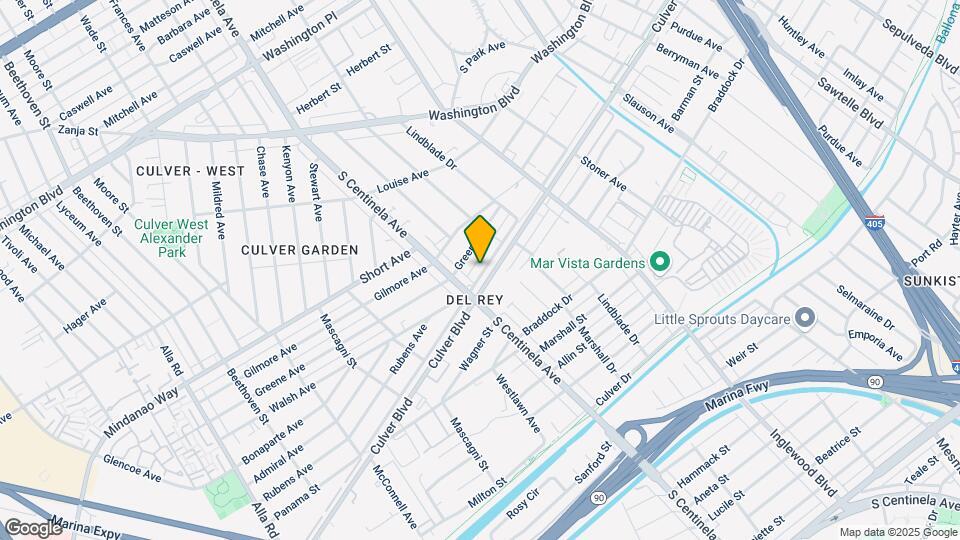 12317 Culver Blvd Mapa y Detalles de la Ubicación