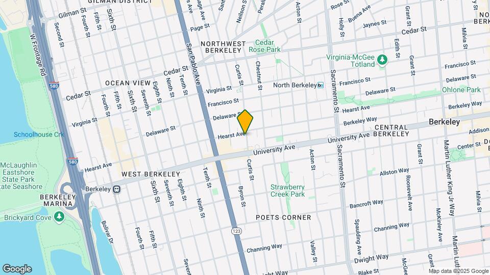 1916-1920 Curtis St Mapa y Detalles de la Ubicación