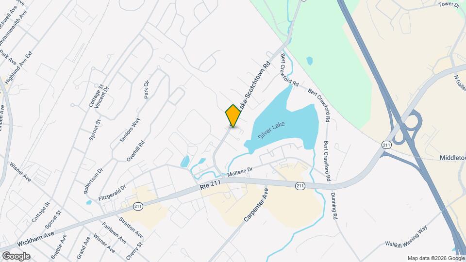 82 Silver Lake Scotchtown Rd, Unit Downstairs Map and Location Details