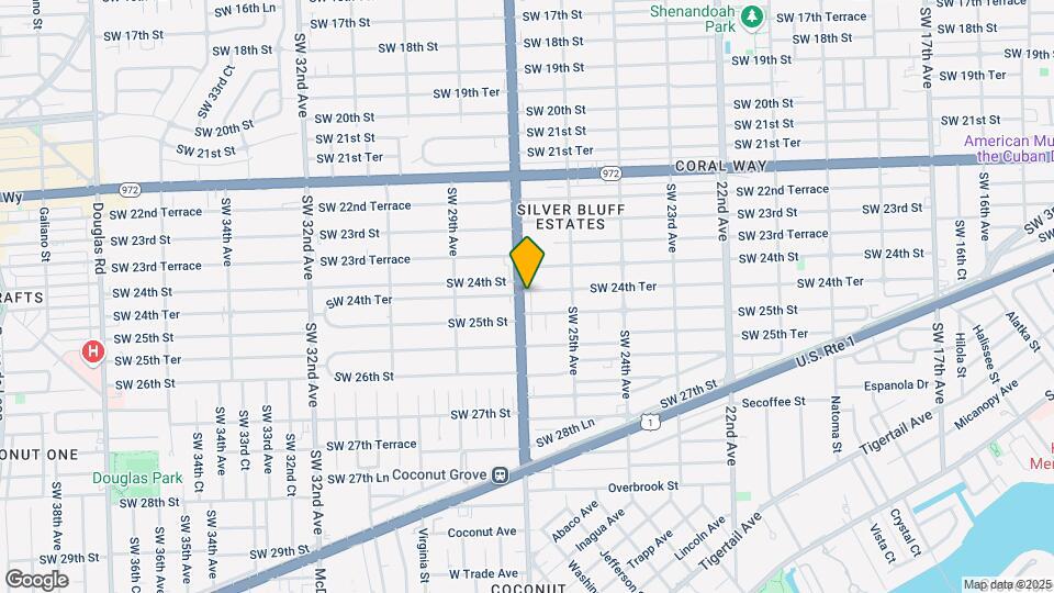 2441 SW 27th Ave Mapa y Detalles de la Ubicación