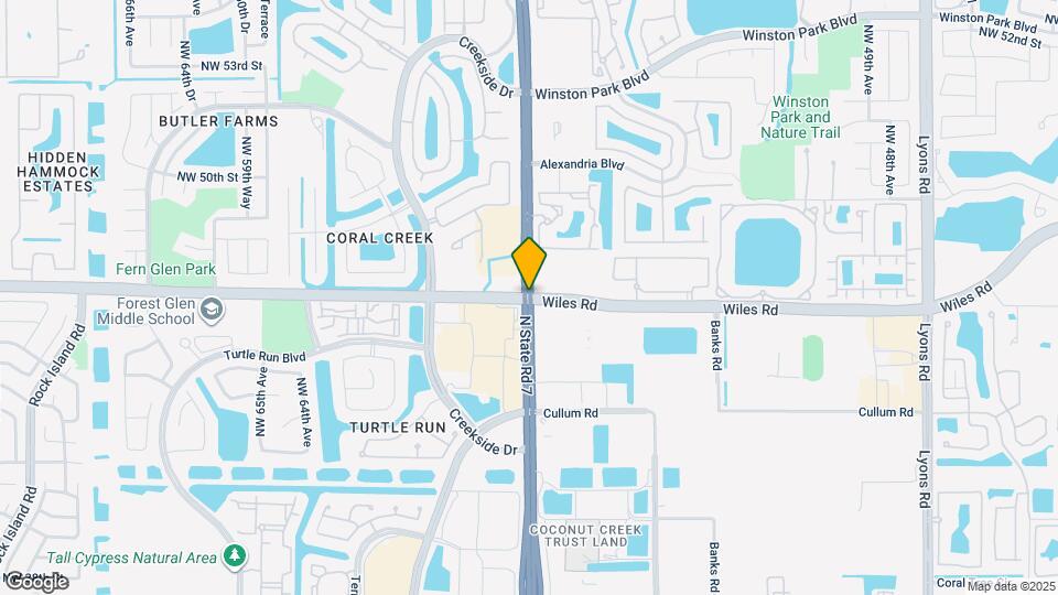 Altis At Coconut Creek Mapa y Detalles de la Ubicación