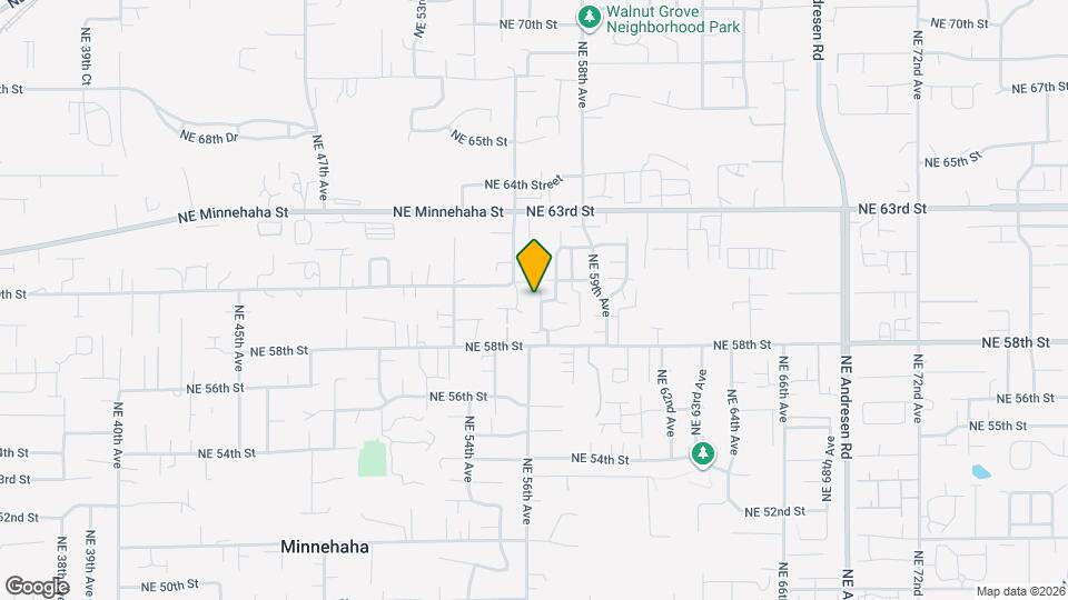 5840 NE 56th Pl Map and Location Details