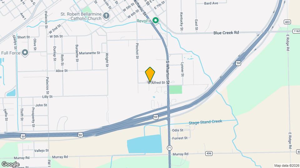 209 W Alfred St Map and Location Details