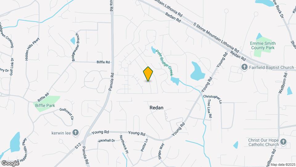 1595 Burnstone Dr Map and Location Details