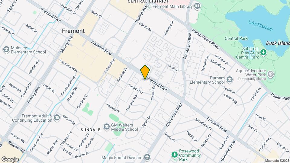 4021 Ralston Common Map and Location Details