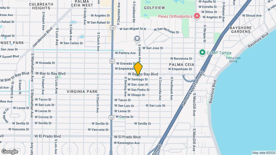 3601 W Santiago St Map and Location Details