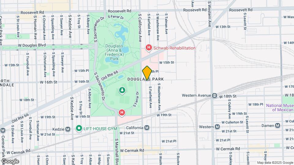 2741 W 16th St Map and Location Details