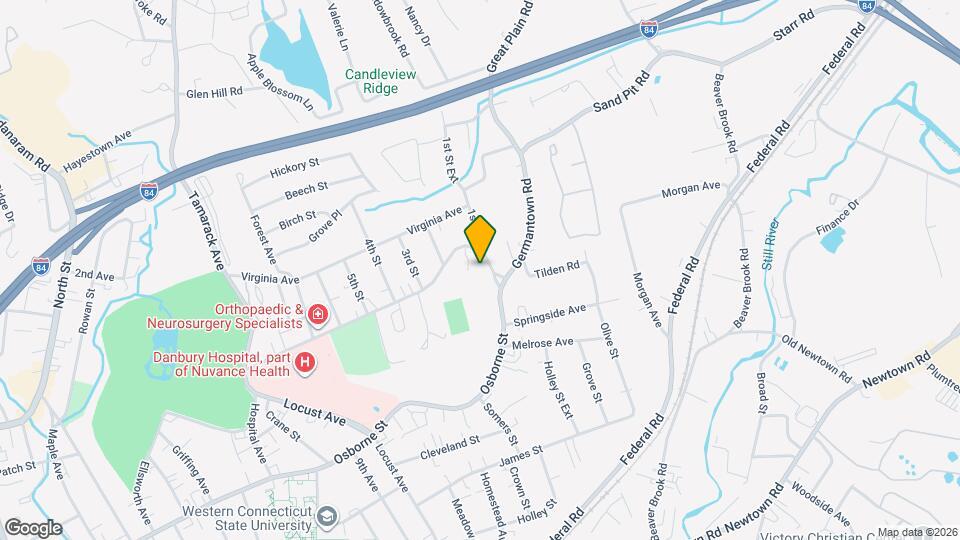 100 Hospital Ave Map and Location Details