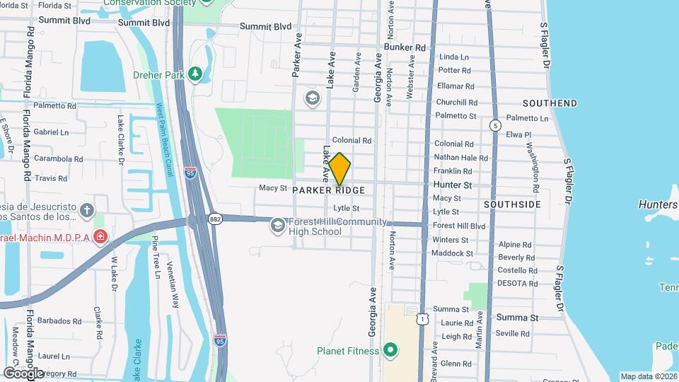 717 Macy St Map and Location Details