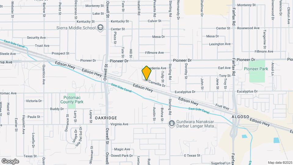 3311 Camellia Dr Map and Location Details