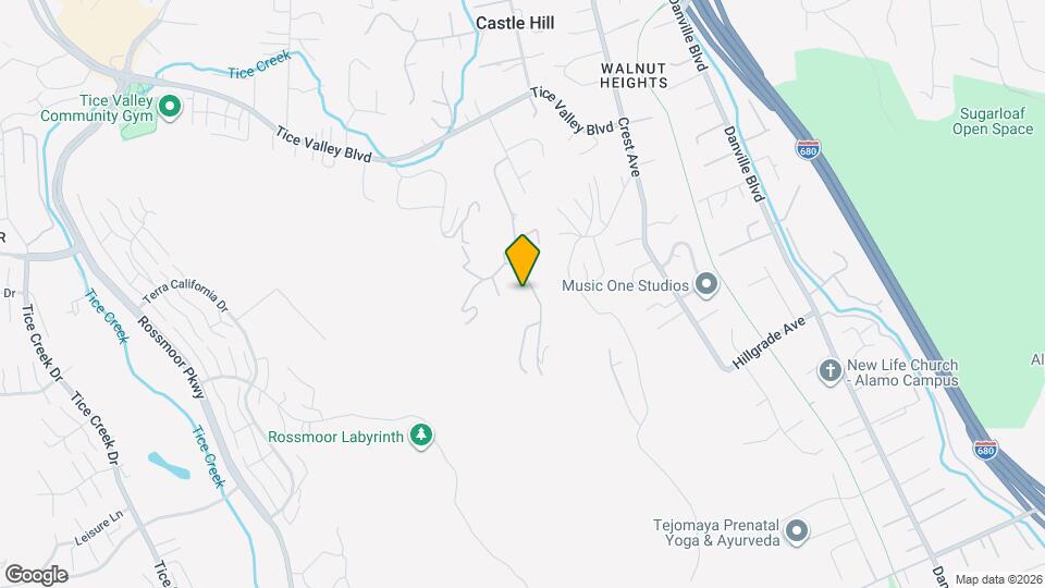 261 Castle Hill Ranch Rd Map and Location Details