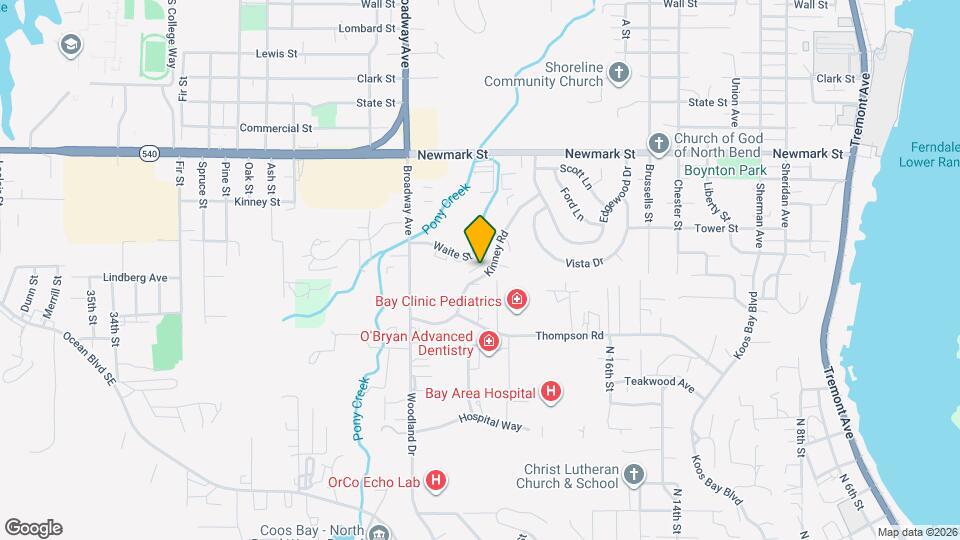 3840 Kinney Rd Map and Location Details