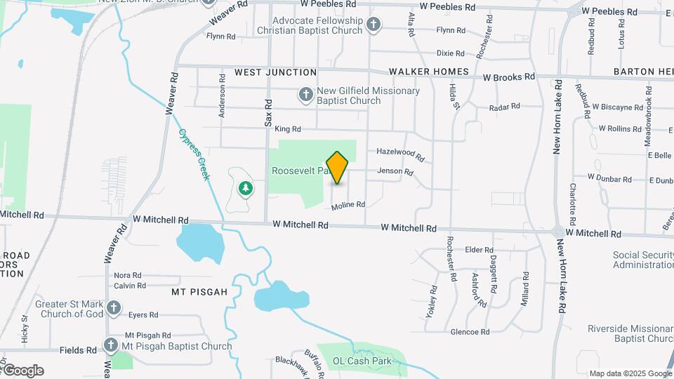 3334 Fostoria Rd Map and Location Details