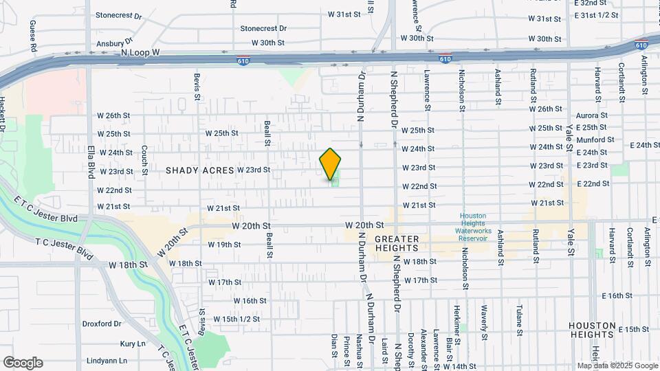 905 W 22nd St Map and Location Details