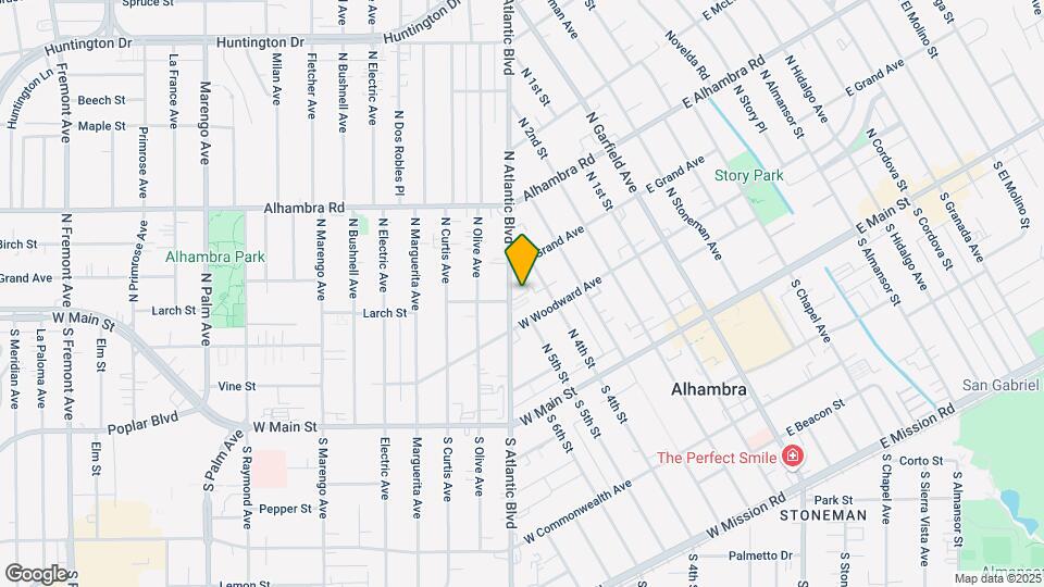 334 N Atlantic Blvd Mapa y Detalles de la Ubicación