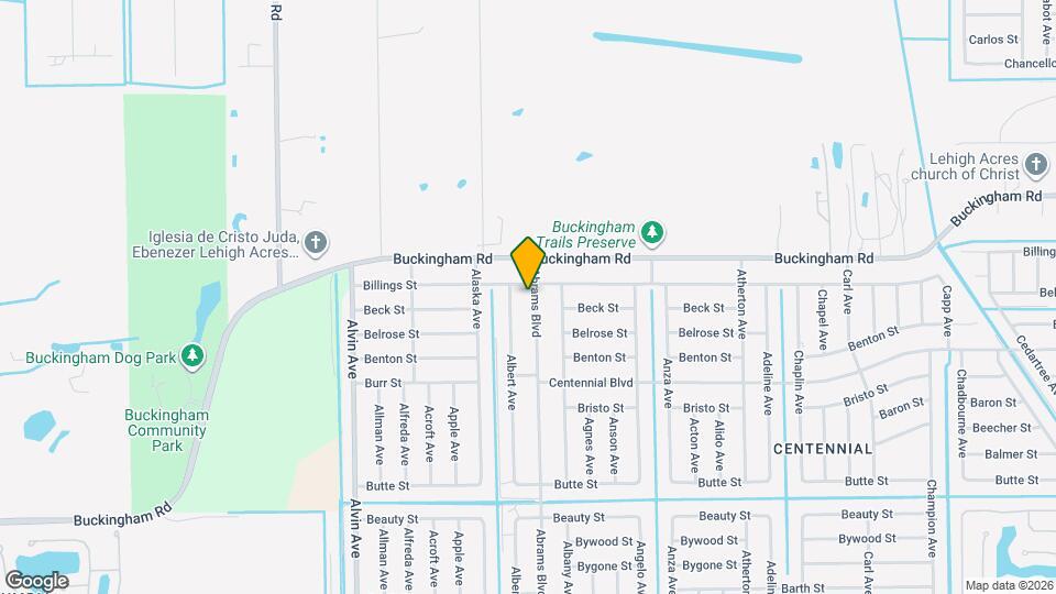 1139 Abrams Blvd Map and Location Details