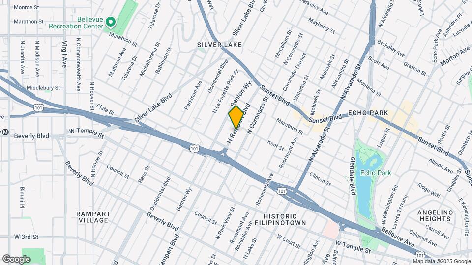 704 N Rampart Blvd Map and Location Details