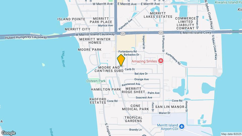 40 Carib Dr Map and Location Details