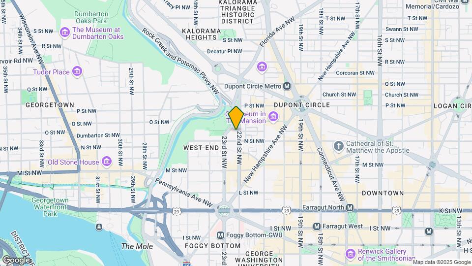 1318 22nd St NW Map and Location Details