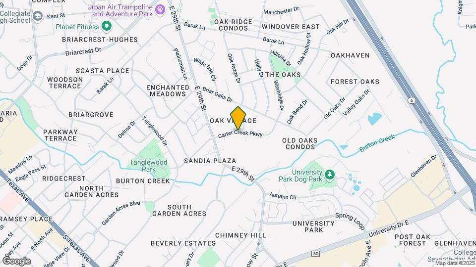 4405 Carter Creek Pkwy Mapa y Detalles de la Ubicación