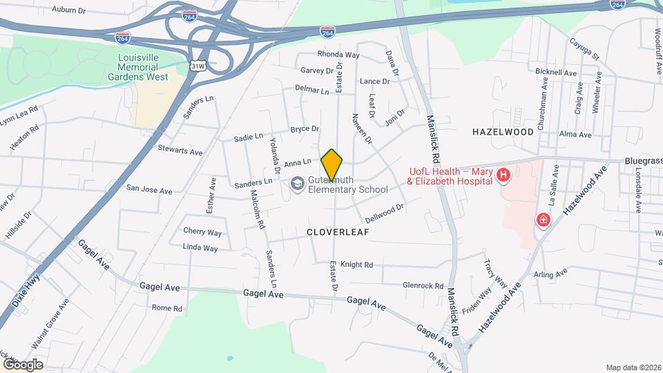 4410 Estate Dr Mapa y Detalles de la Ubicación