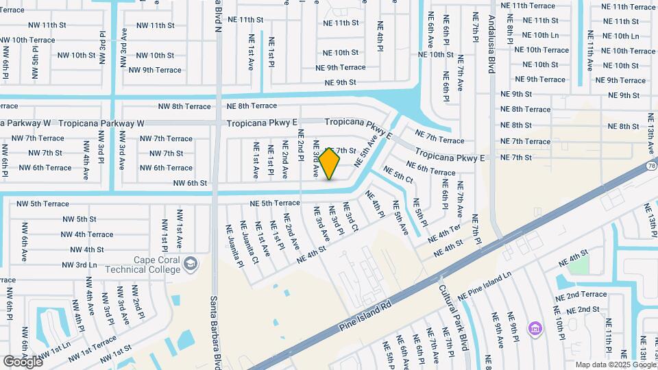 314 NE 6th St Map and Location Details