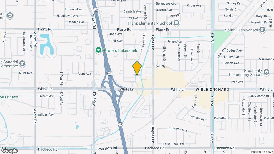 3900 El Potrero Ln Map and Location Details