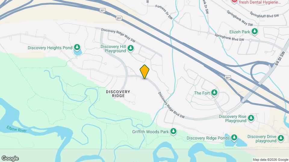 138 Discovery Ridge Blvd SW Map and Location Details