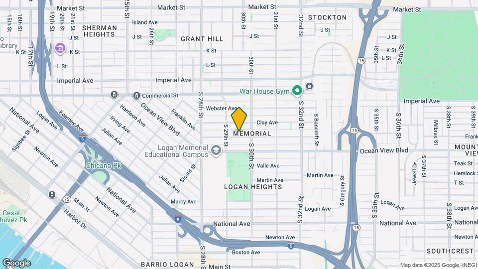 2950 Franklin Ave Map and Location Details