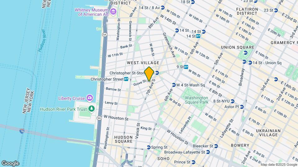 304 Bleecker St Map and Location Details