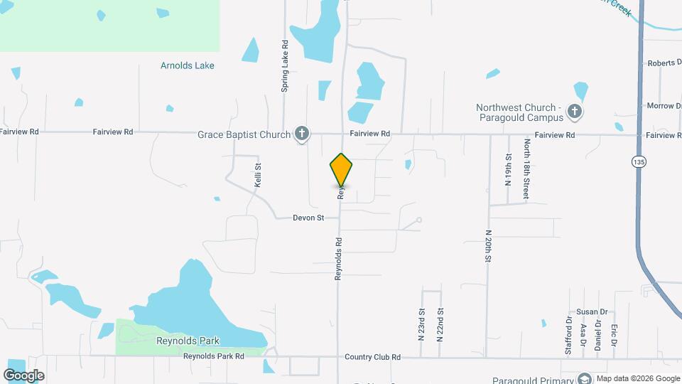 1805 Reynolds Rd Map and Location Details