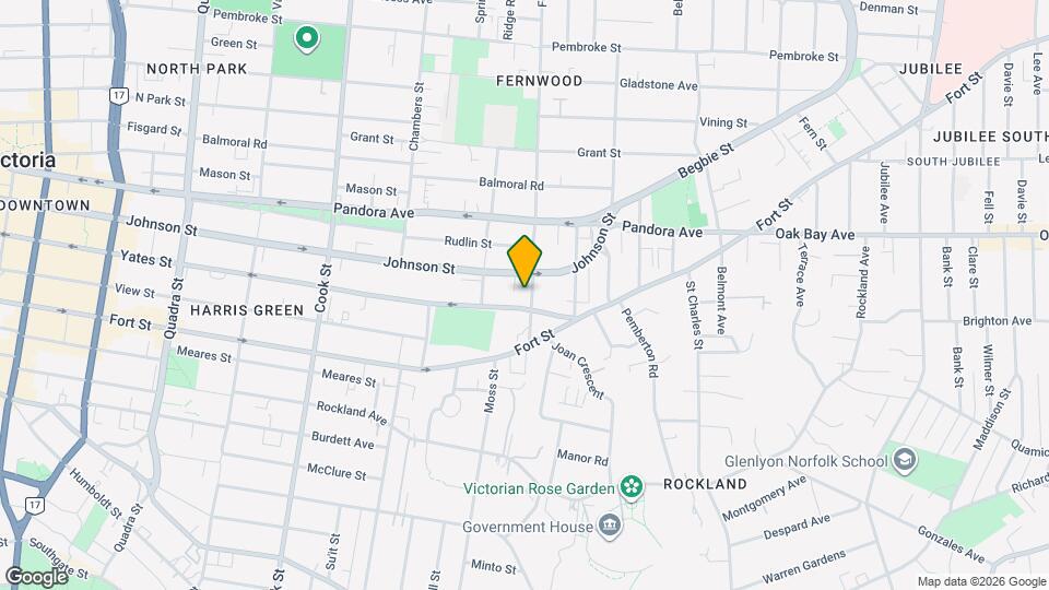 1270 Yates St Map and Location Details