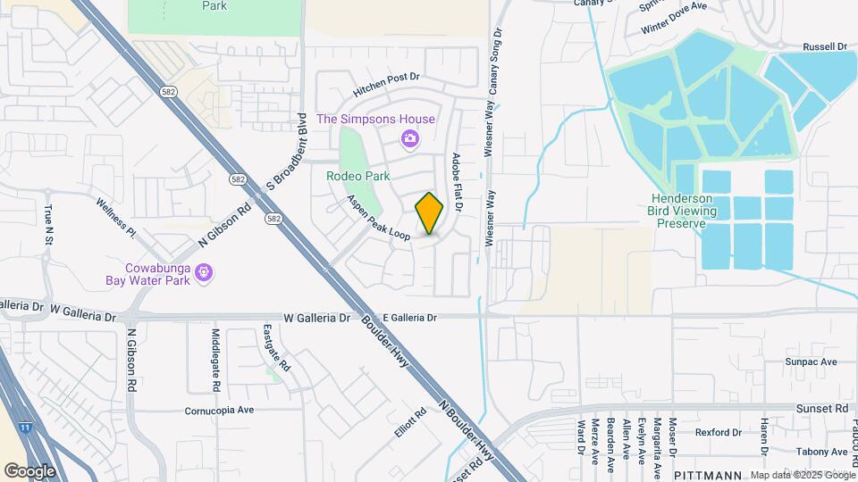 865 Adobe Flat Dr Map and Location Details