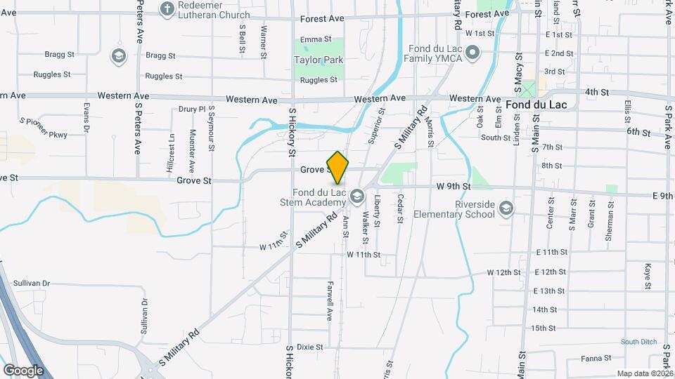 335 W 9th St Map and Location Details