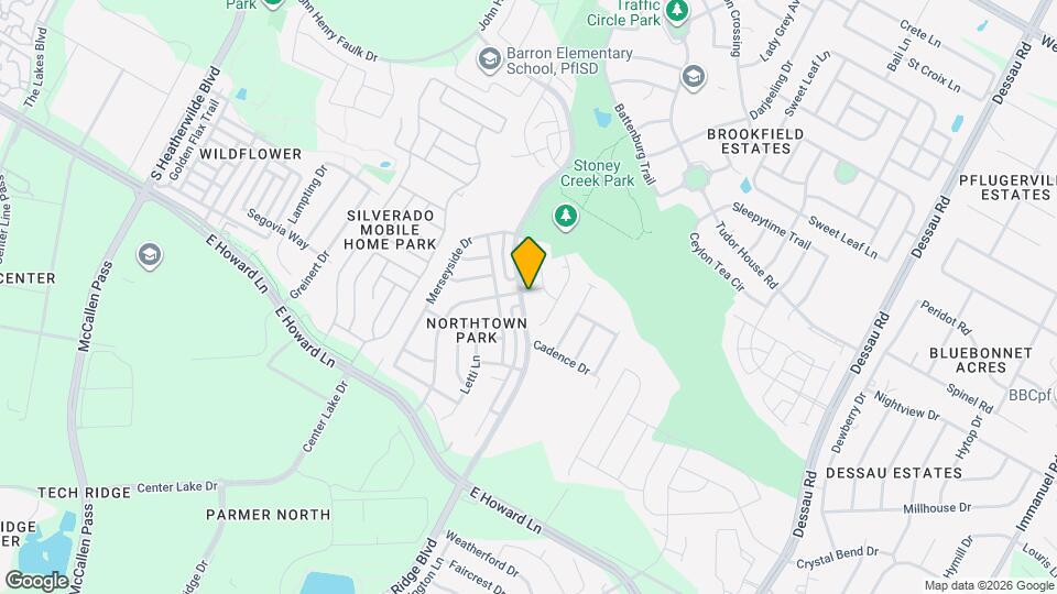 14001 Cambourne Dr Map and Location Details