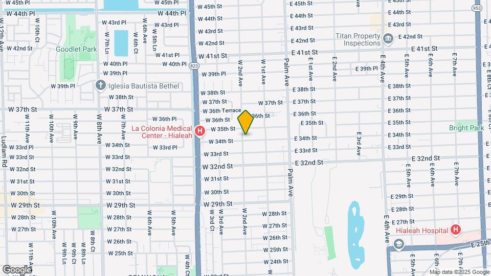 3415 W 2nd Ave Map and Location Details
