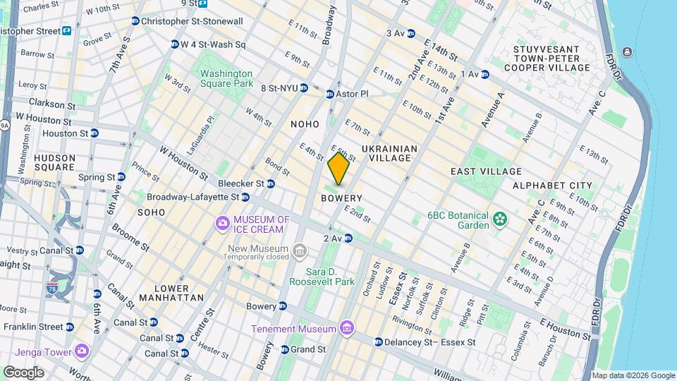 30 E 3rd St, Unit SI ID1529137P Map and Location Details