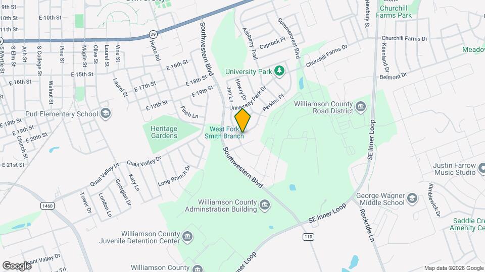 2104 Perkins Pl Map and Location Details