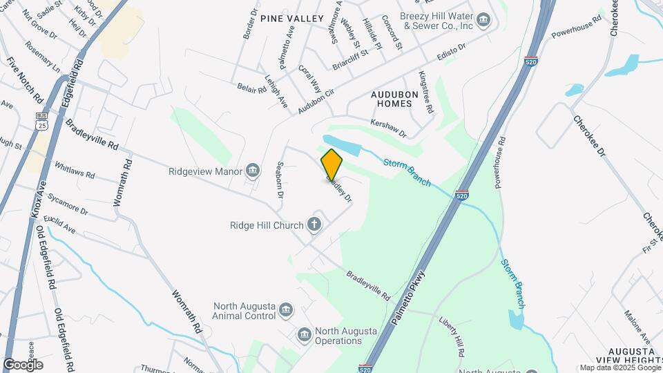 529 Bradley Dr Map and Location Details