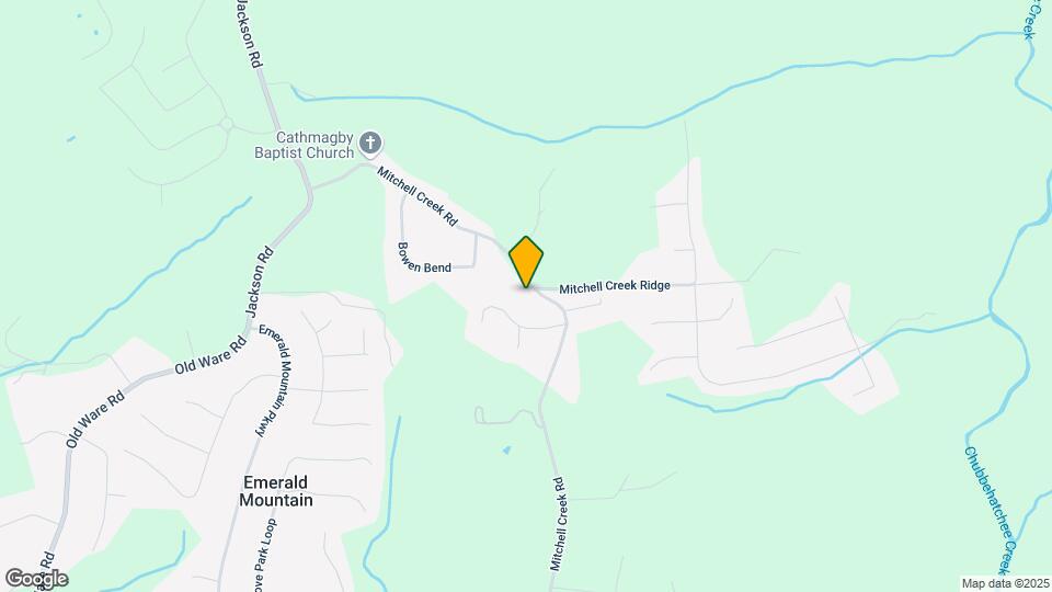2595 Mitchell Creek Rd Map and Location Details