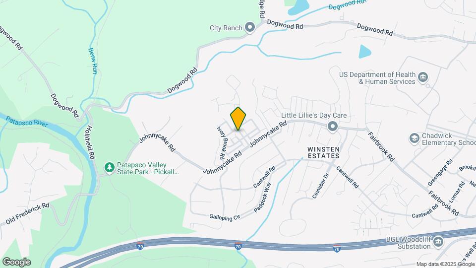 2024 Patapsco Glen Rd Map and Location Details