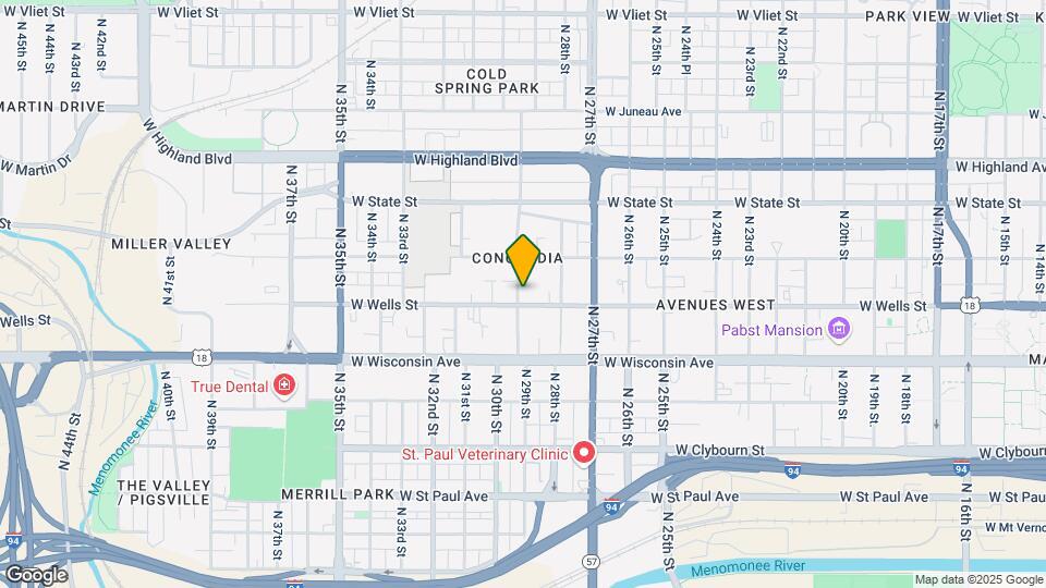 2848 W Wells St Map and Location Details