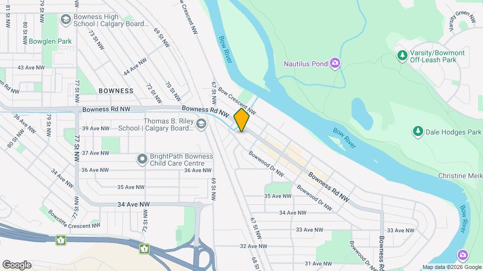 6630 Bowwood Dr NW Map and Location Details