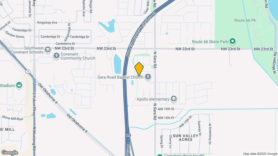 2020 Sara Vista Dr Map and Location Details