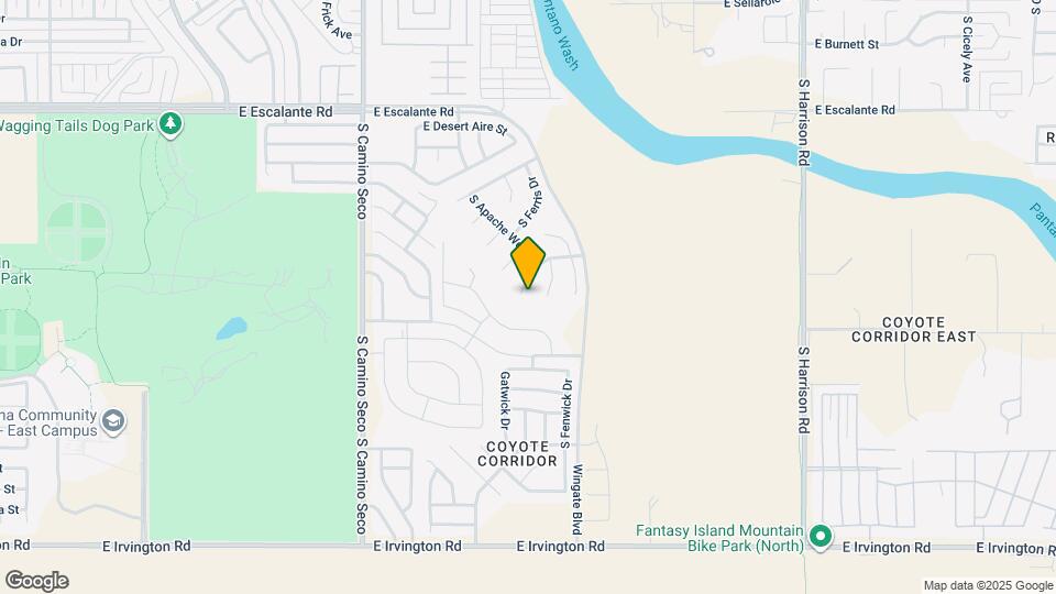 8972 E Mayberry Dr Map and Location Details