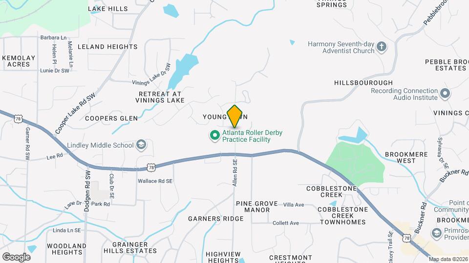 5699 N Allen Rd SE Mapa y Detalles de la Ubicación