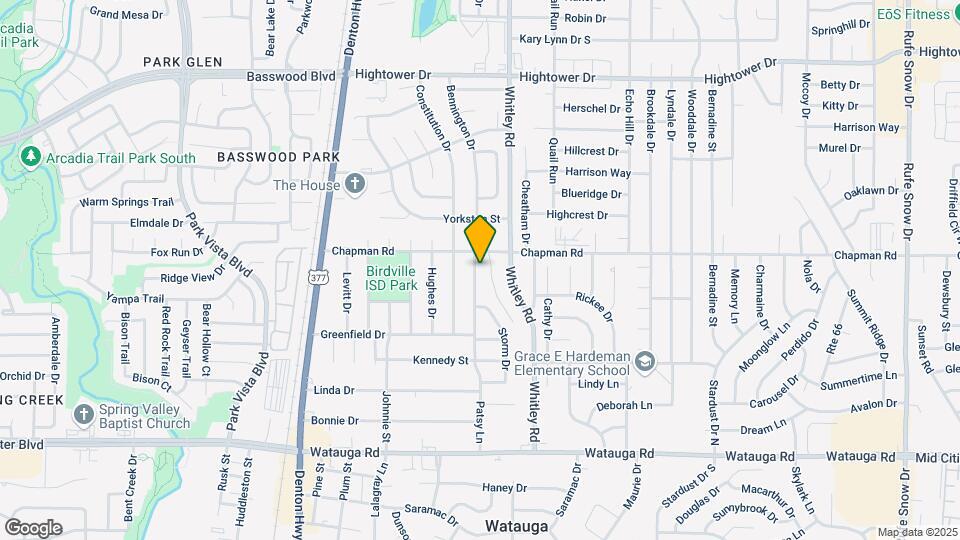 6620 Patsy Ln Map and Location Details