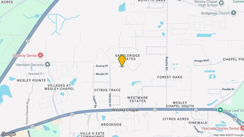 6217 Bridleford Dr Map and Location Details